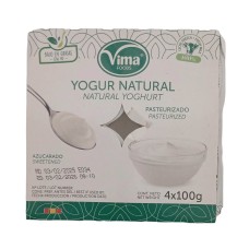 Yogurt Natural Vima Foods (4x100g)